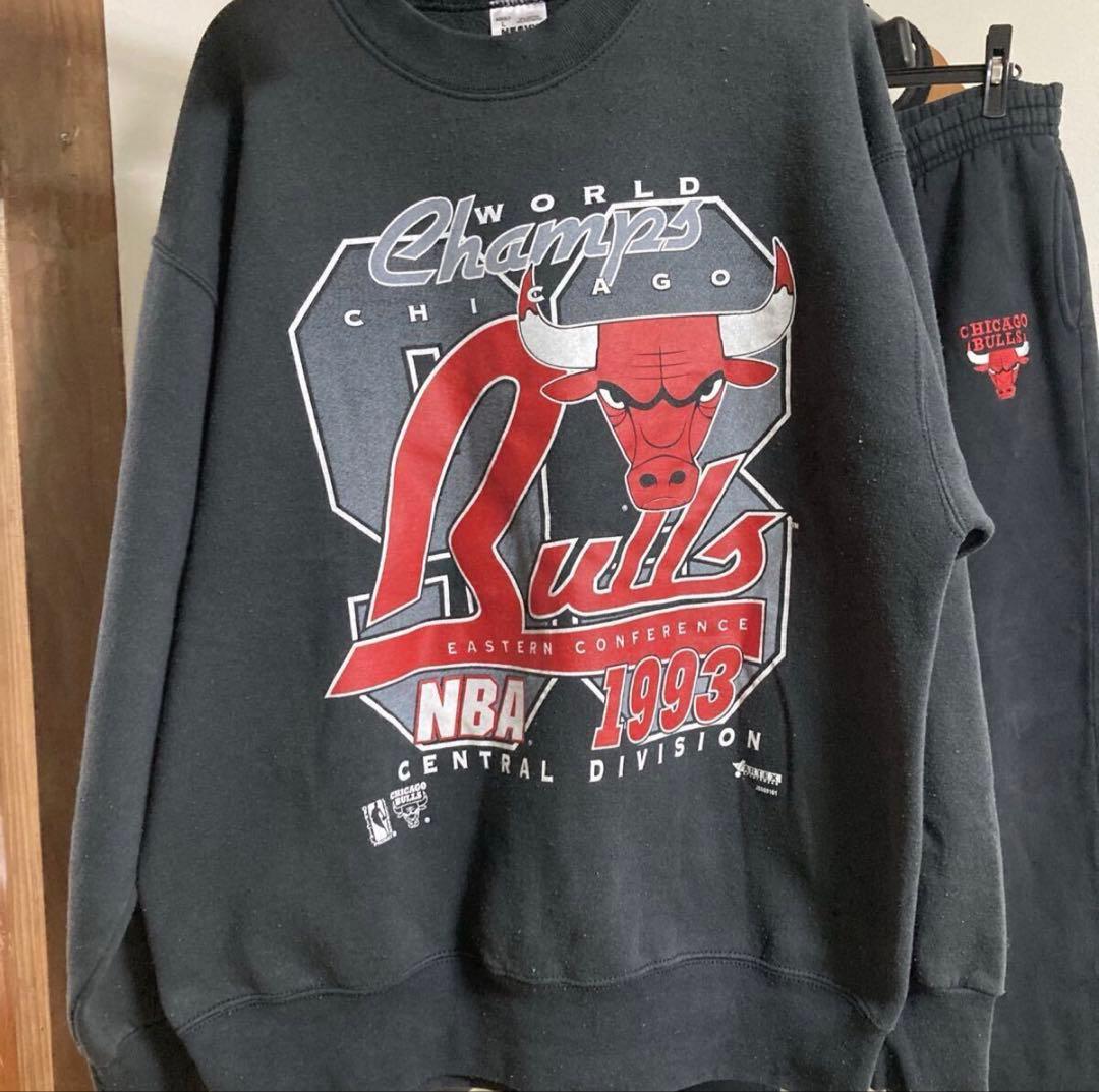 【超希少・USA製】NBA シカゴ・ブルズ スウェット セットアップ L