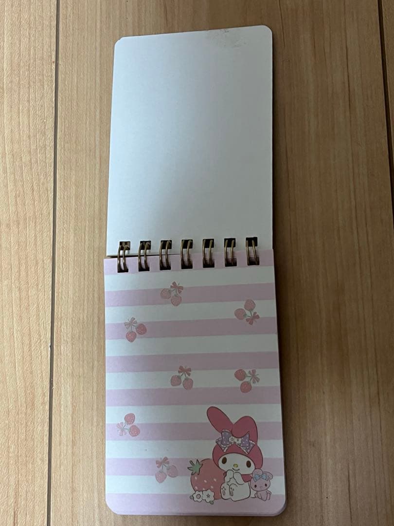【新品　未使用】希少！Sanrio マイメロディ　ミニスパイラルメモ×2冊