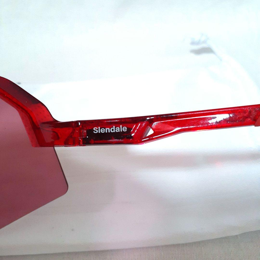 100% Slendale クリアレッド ワンハンドレッド サングラス