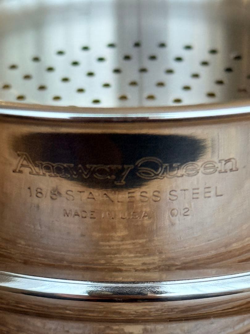 アムウェイ・クィーン 4Lシチューパン スティーマー付 MADE in USA