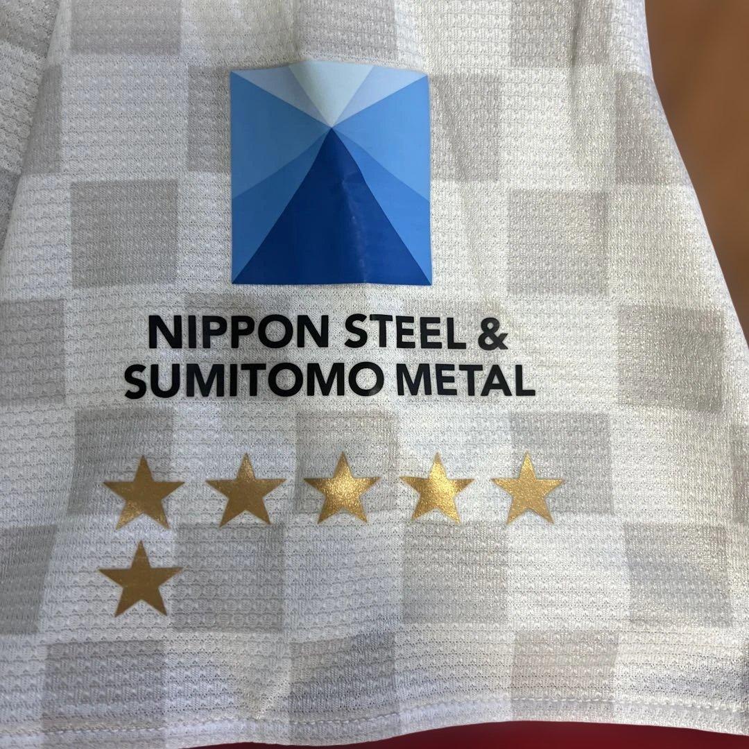 鹿島アントラーズアウェイサッカーユニフォームナイキXLサイズJリーグ