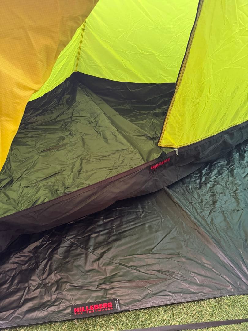 ヒルバーグ ソウロ BL フットプリント付きHILLEBERG ブラックレーベル