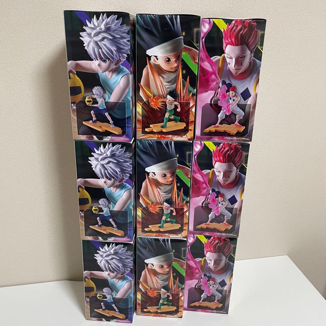 【ハンター×ハンター】ゴン キルア ヒソカ フィギュアセット