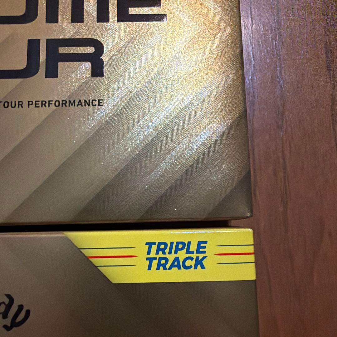 Callaway Chrome Tour ゴルフボール トリプルトラック 2ダー