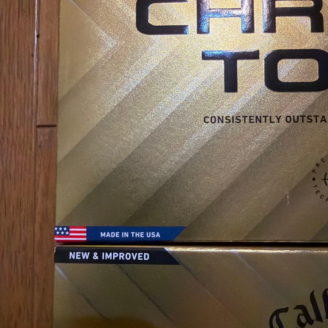 Callaway Chrome Tour ゴルフボール トリプルトラック 2ダー