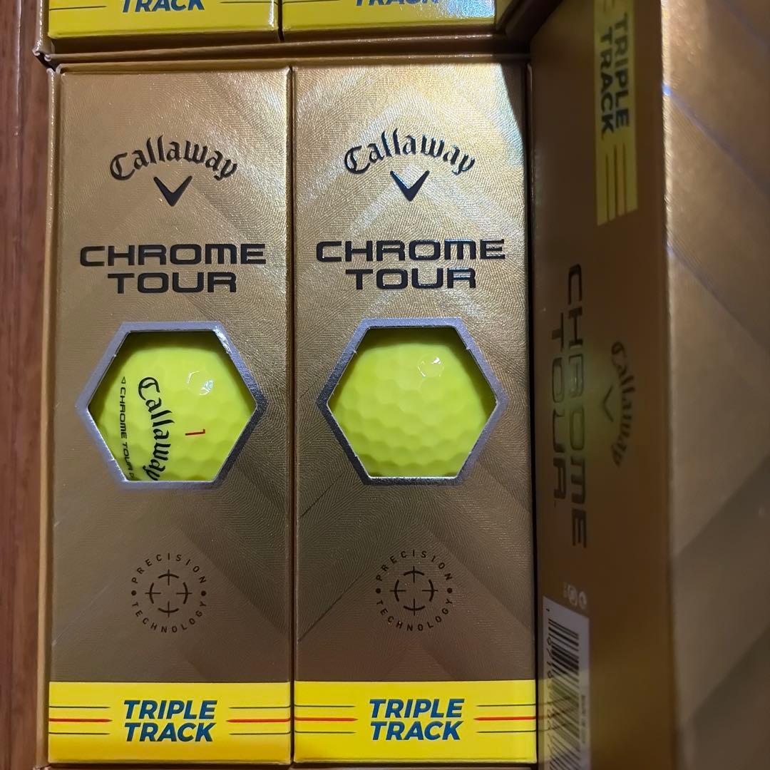 Callaway Chrome Tour ゴルフボール トリプルトラック 2ダー