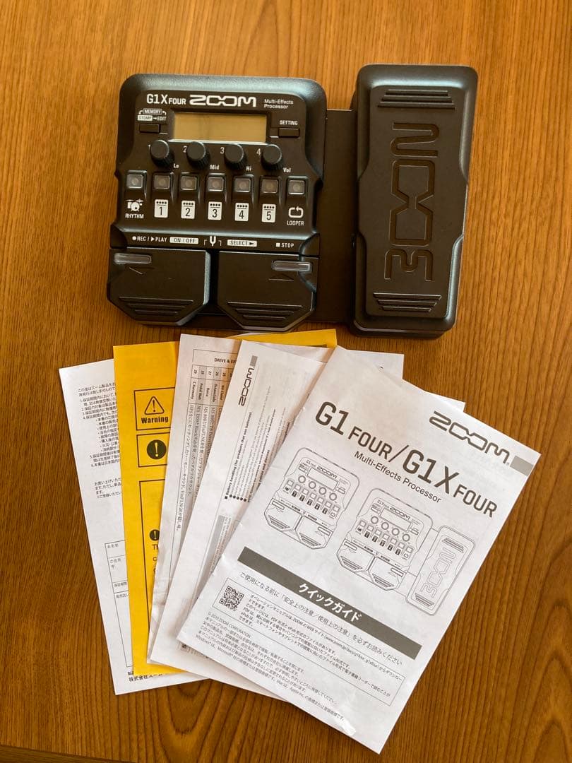 ZOOM G1X FOUR マルチエフェクター　美品！！