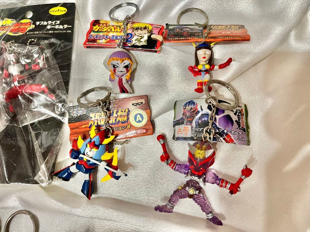特撮ヒーロー フィギュアキーホルダー まとめ売り ジャスピオン 仮面ライダー