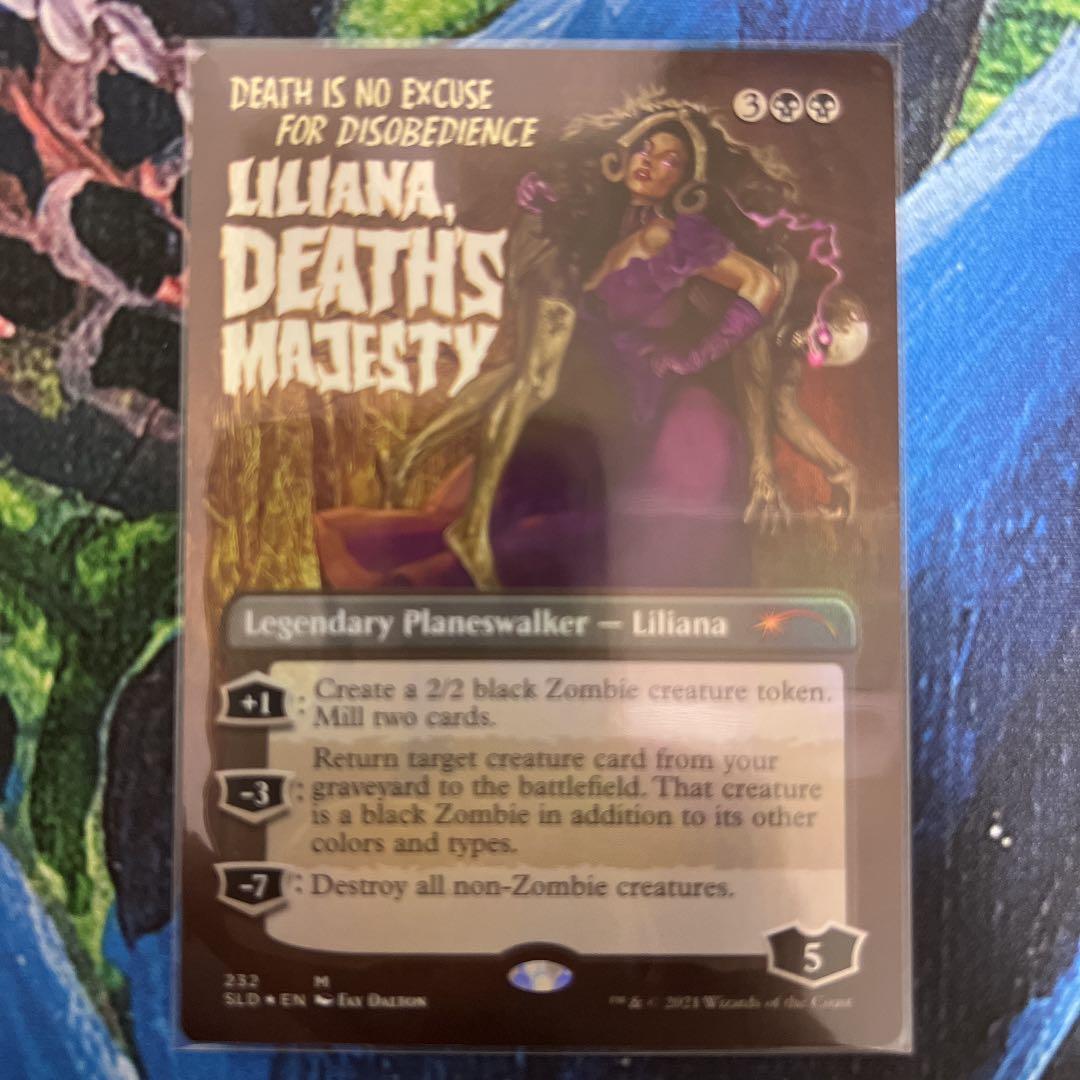 MTG　Secret Lair　死の権威、リリアナ　英語Foil　4枚