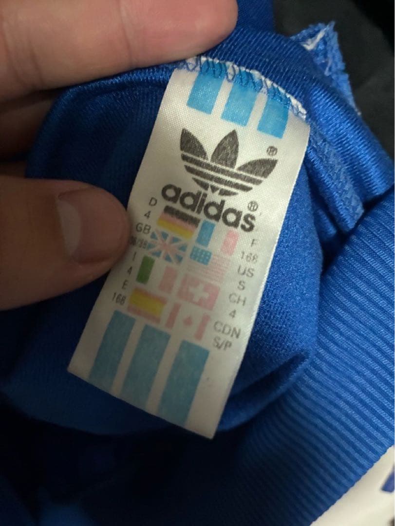 ベルギーリーグ　クラブ ブルッヘ アディダス　ジャージ　Sサイズ 90年代
