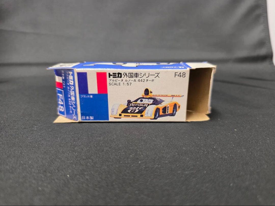 トミカ青箱F48アルピーヌルノーa442ターボ
