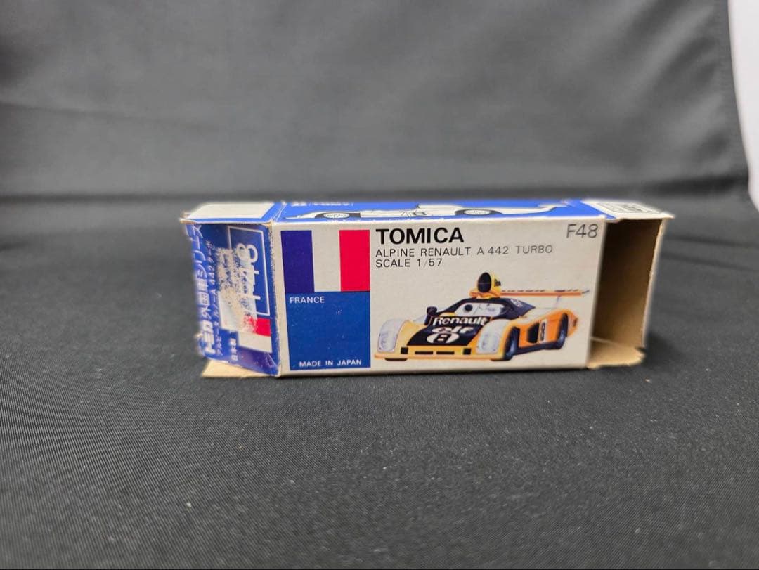 トミカ青箱F48アルピーヌルノーa442ターボ