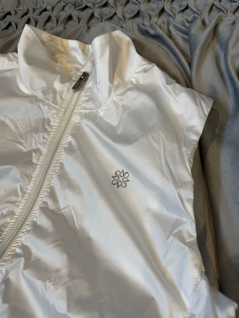 新品　St ANDREWS レディース ベスト 白 L ウインドベスト
