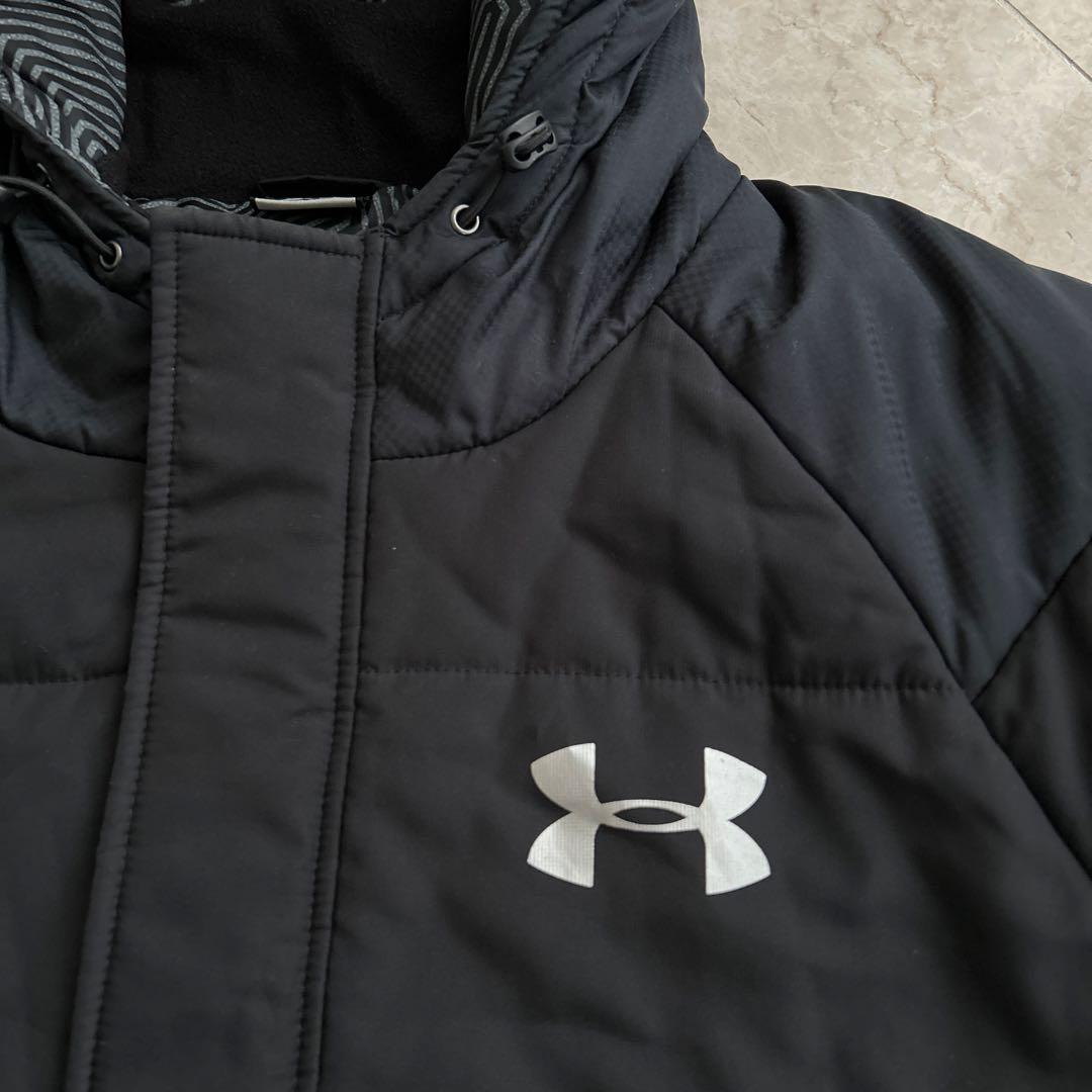 ★良品★UNDER ARMOUR 高機能コールドギア ロング ベンチコート L