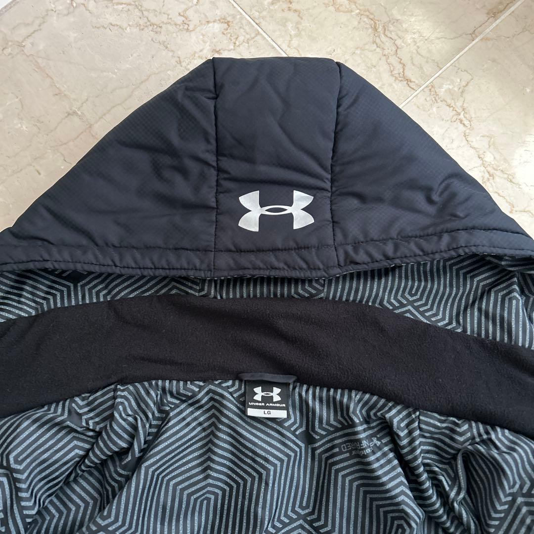 ★良品★UNDER ARMOUR 高機能コールドギア ロング ベンチコート L