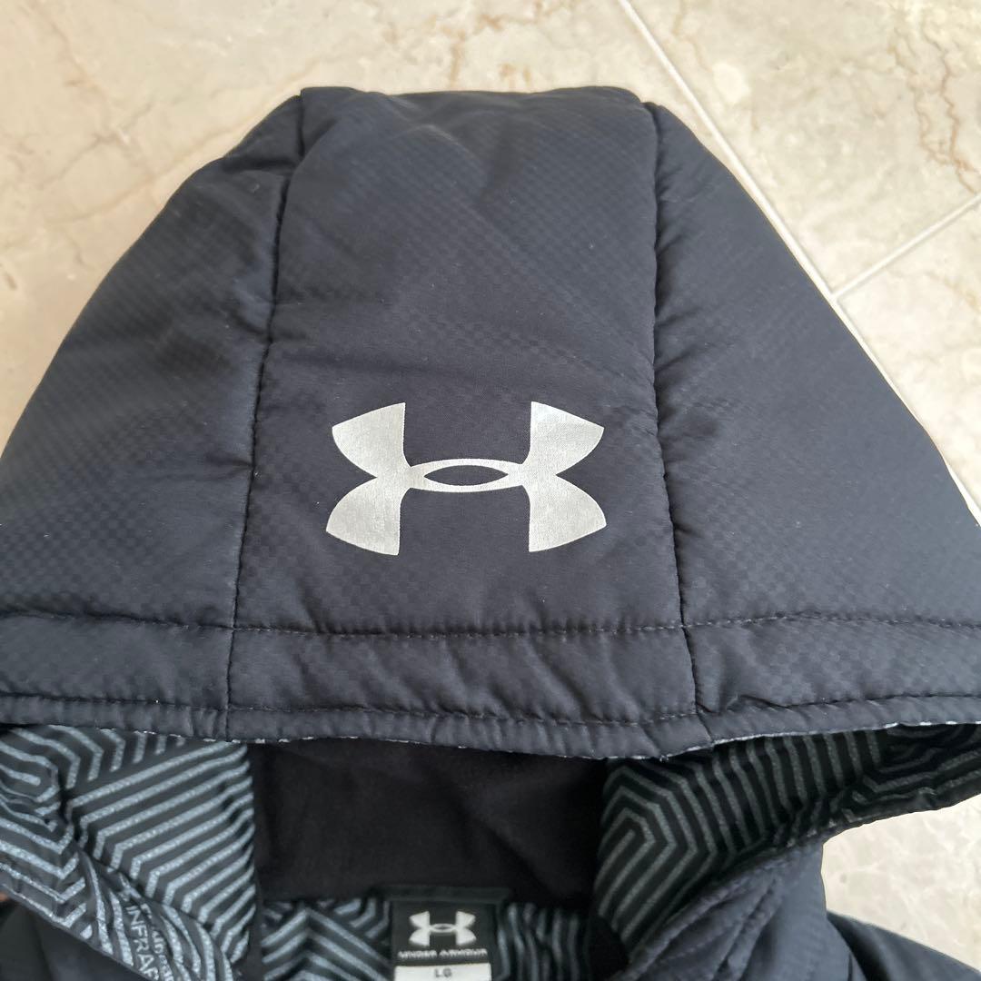★良品★UNDER ARMOUR 高機能コールドギア ロング ベンチコート L