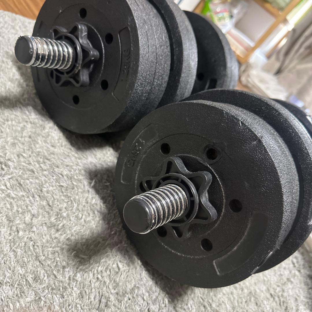 可変式ダンベル 合計20kg