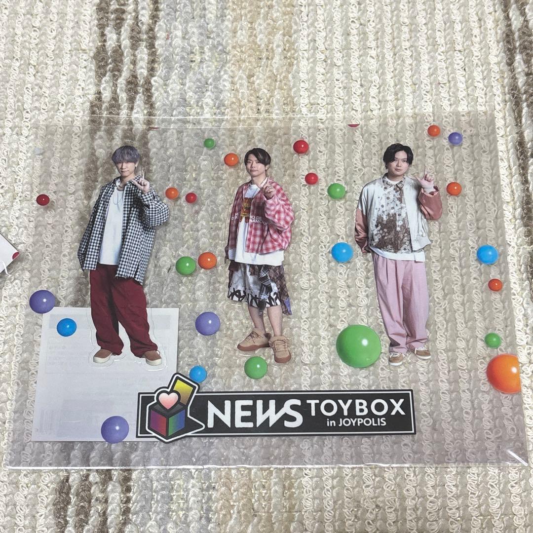 ジョイポリス NEWS 缶バッジ クリアステッカー ステッカー カード 5点