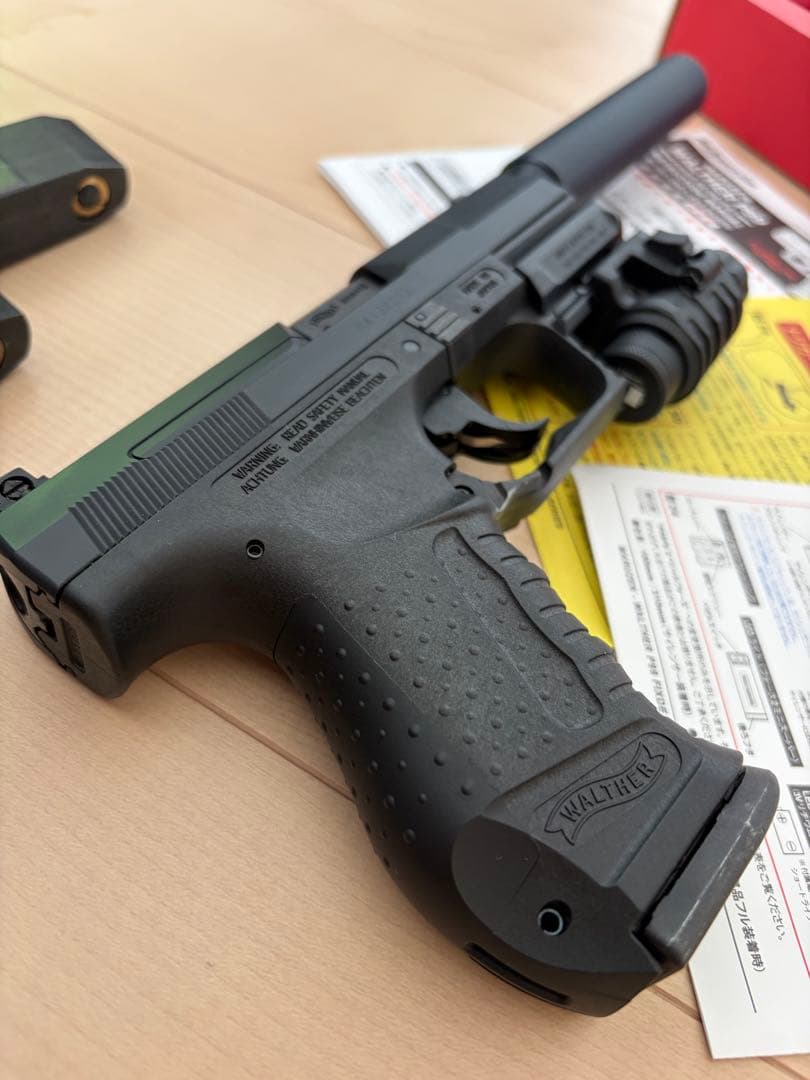 マルゼン　ワルサーP99FS スペシャルフォース　固定スライド　マガジン計3本