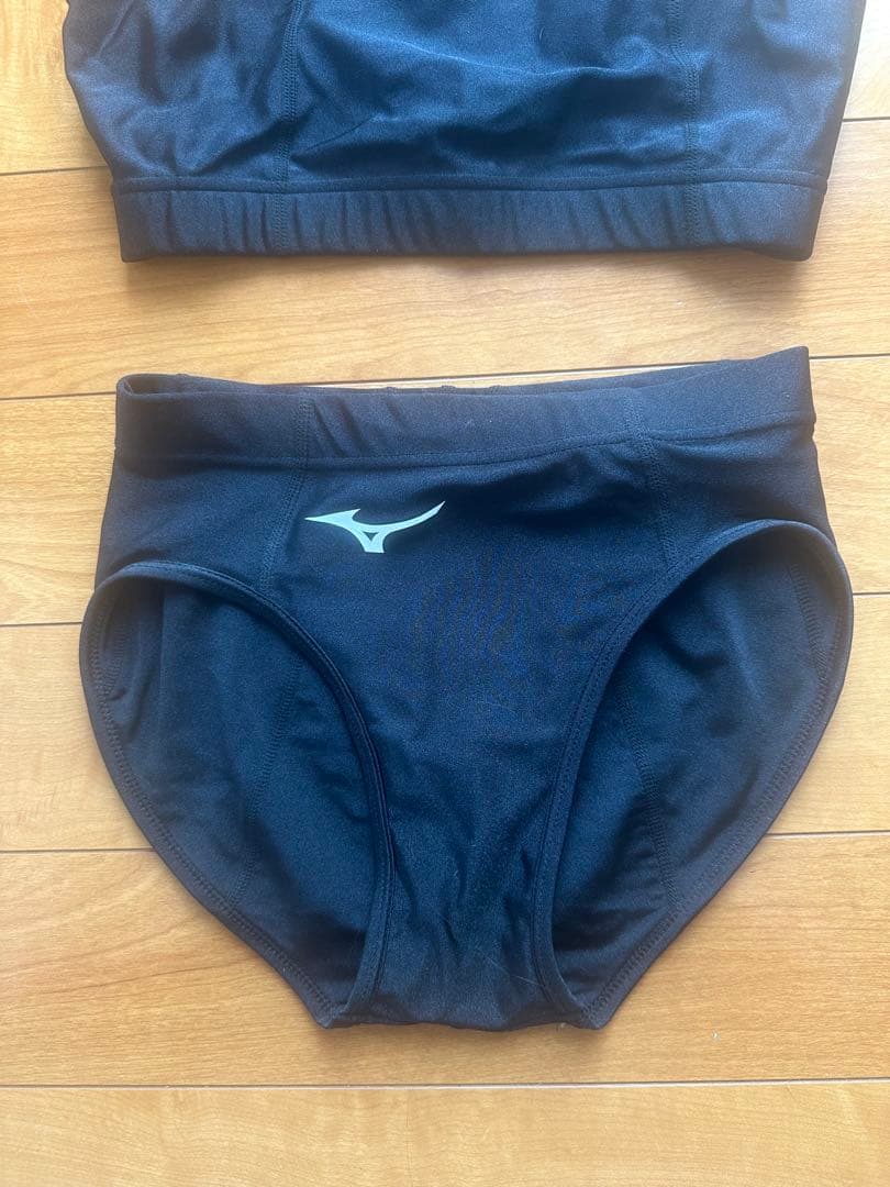 MIZUNO ミズノ 陸上競技　ユニフォーム　ブラック　XL