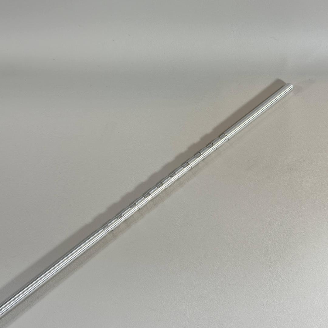 8mm チェロ エンドピン 新品 特注品 超々ジュラルミン製 溝付き a1438