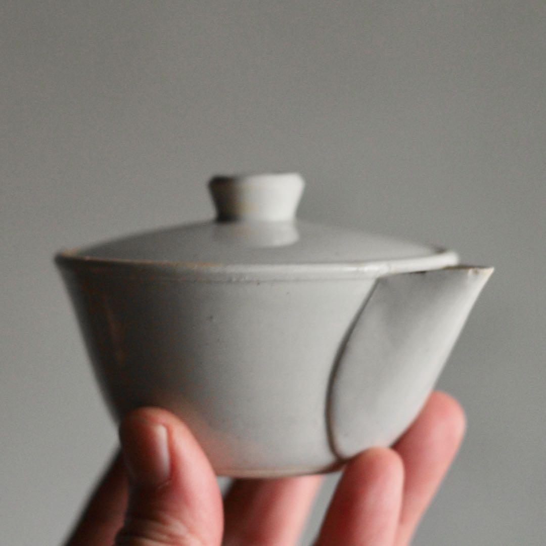 白磁 宝瓶 煎茶道具 煎茶器 古道具 アンティーク