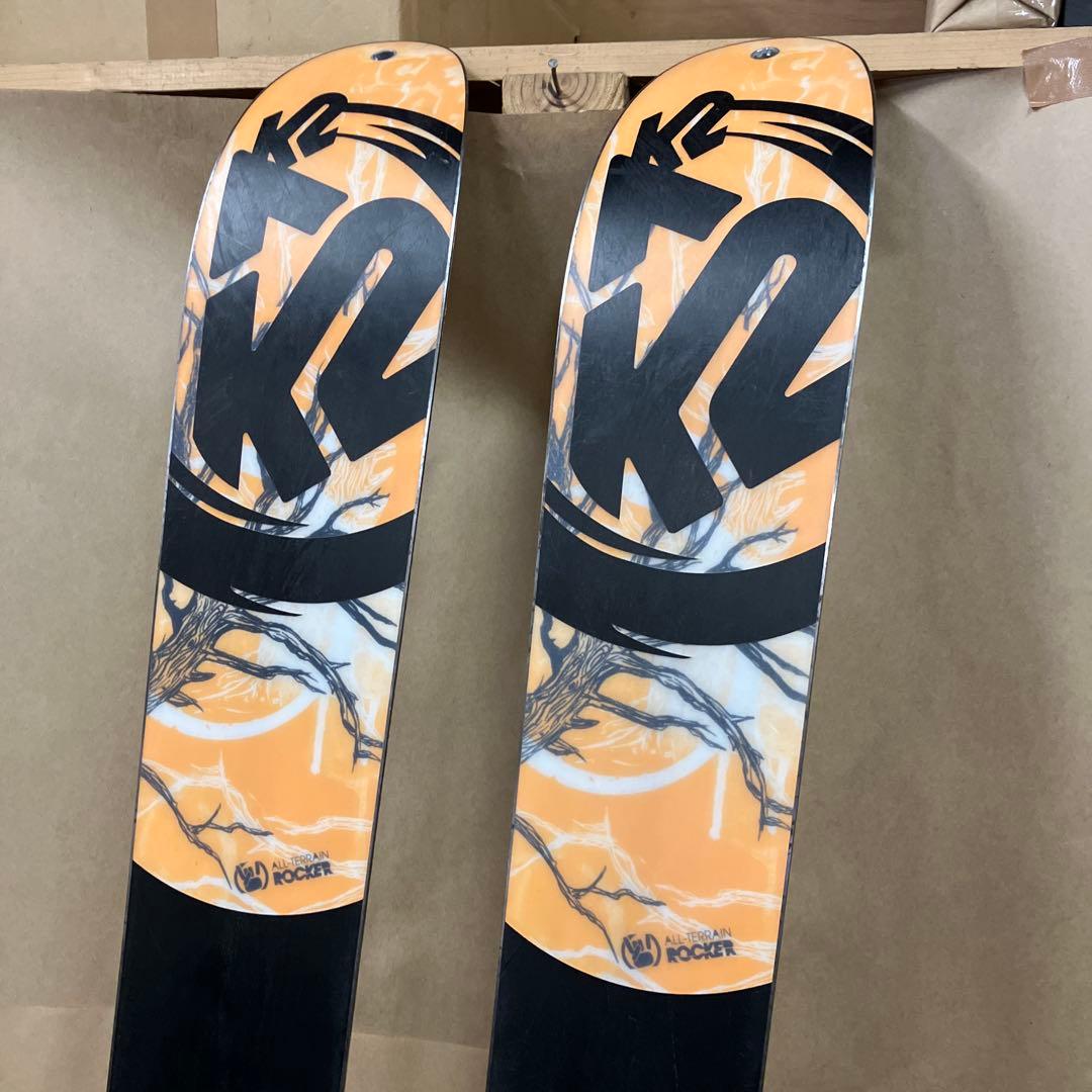 バックドロップ ファットスキー ビンディングクランポンシール付き