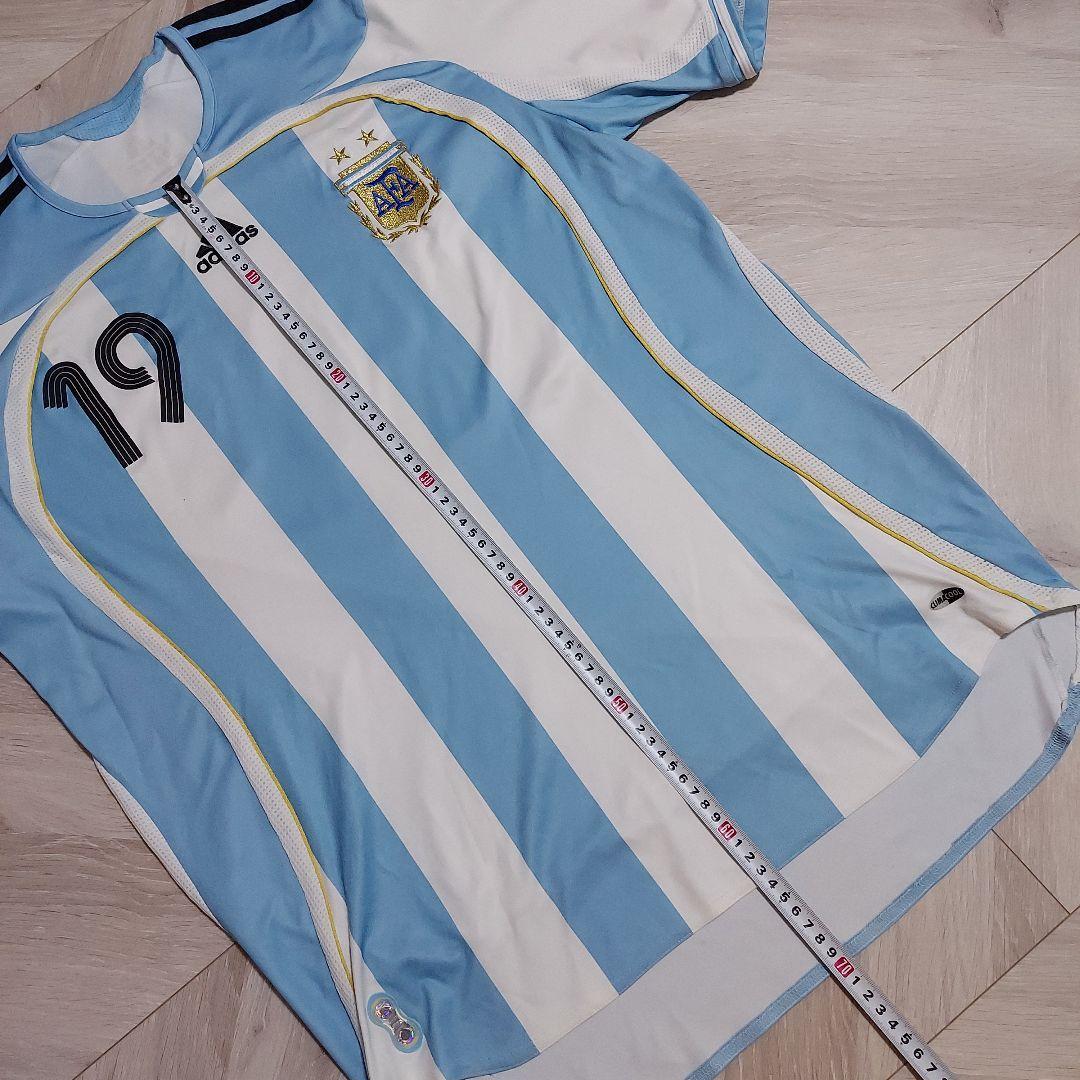 アルゼンチン代表　メッシ　adidas　2006　ユニフォーム　海外製　美品
