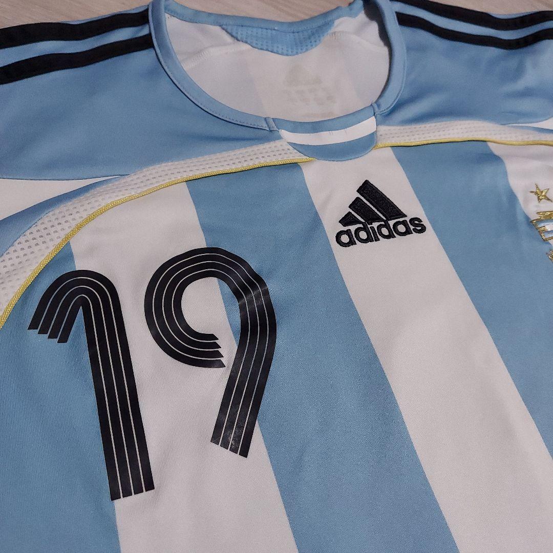 アルゼンチン代表　メッシ　adidas　2006　ユニフォーム　海外製　美品