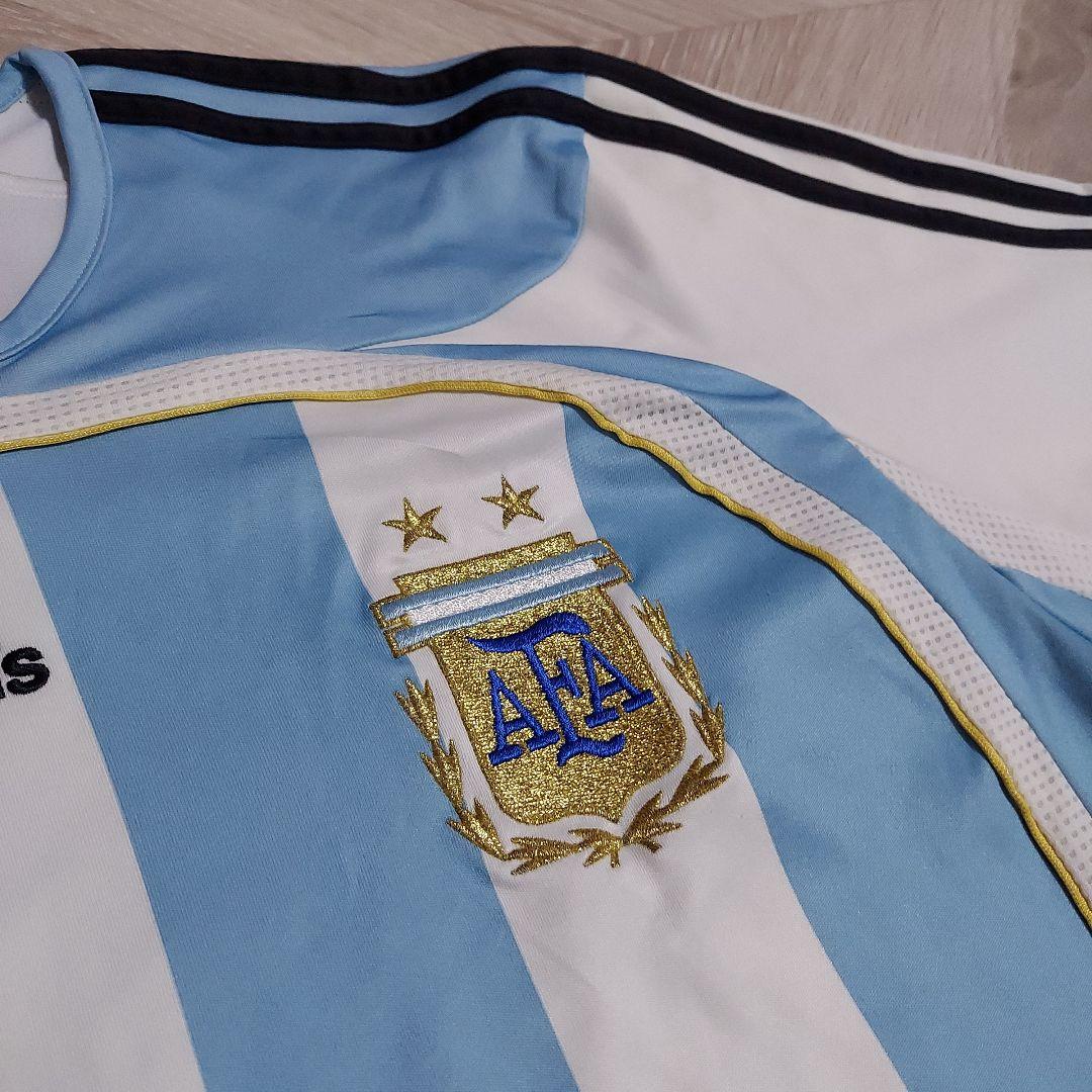 アルゼンチン代表　メッシ　adidas　2006　ユニフォーム　海外製　美品