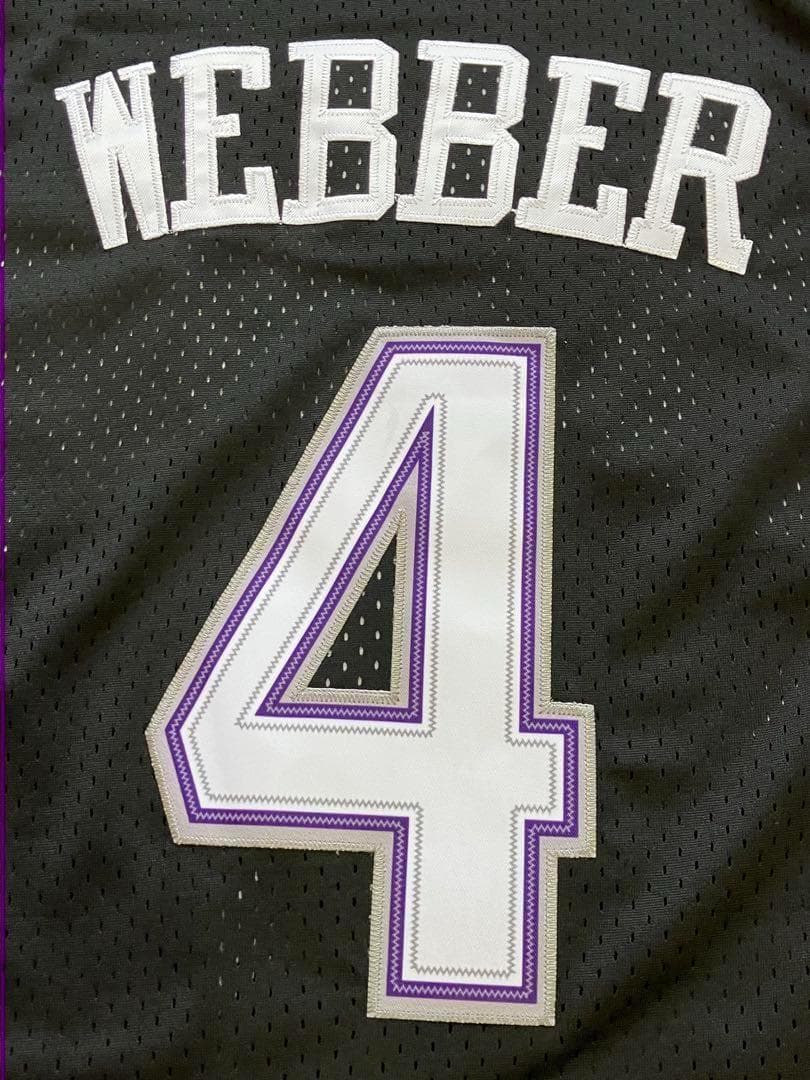 【未使用品】 NBA クリス・ウェバー KINGS キングス ユニフォーム　L