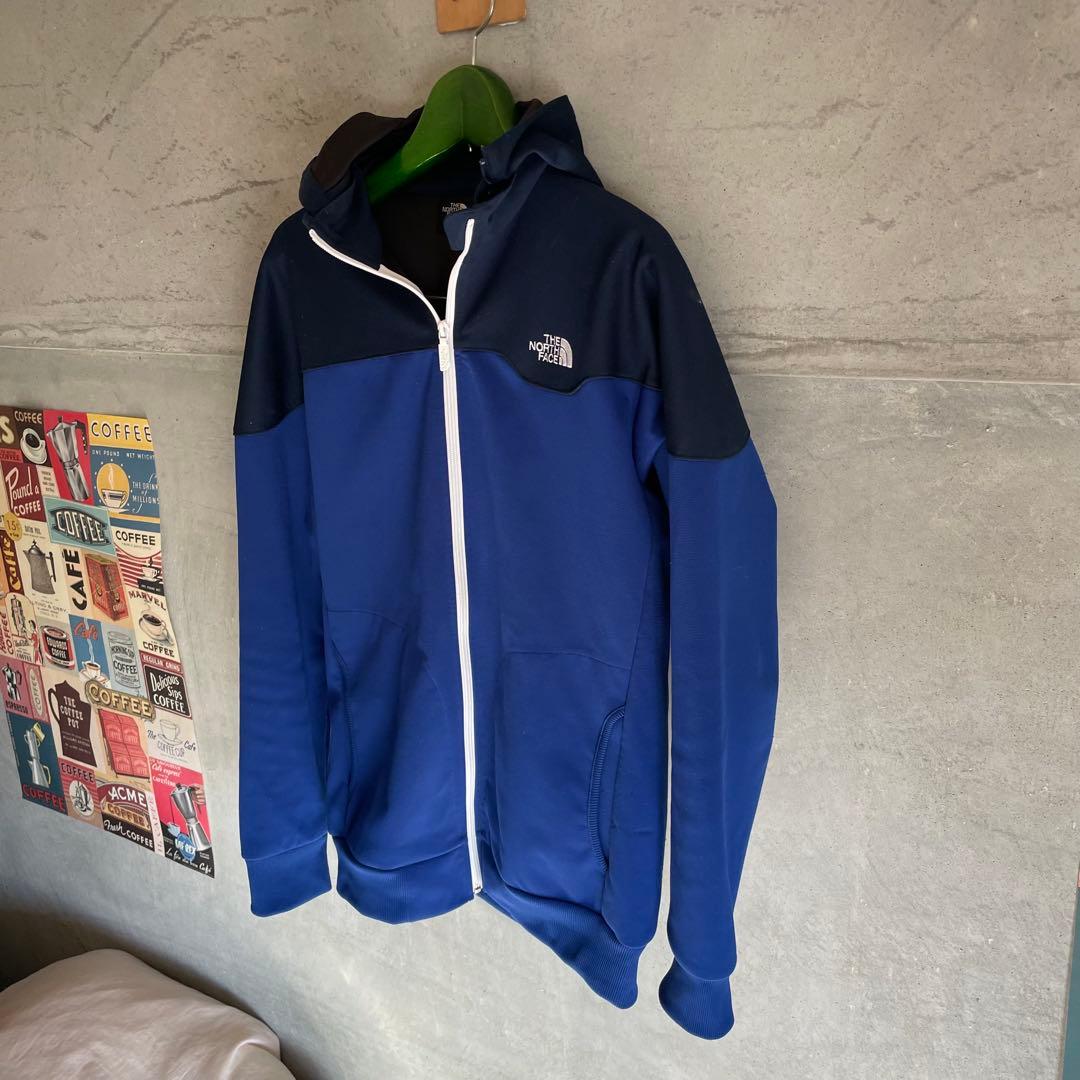 らーもと　THE NORTH FACE パーカーブルー XL