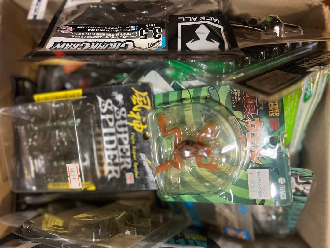 バス釣り引退セット　ワーム大量セット　ボトムアップ OSP デプス 一誠　その他