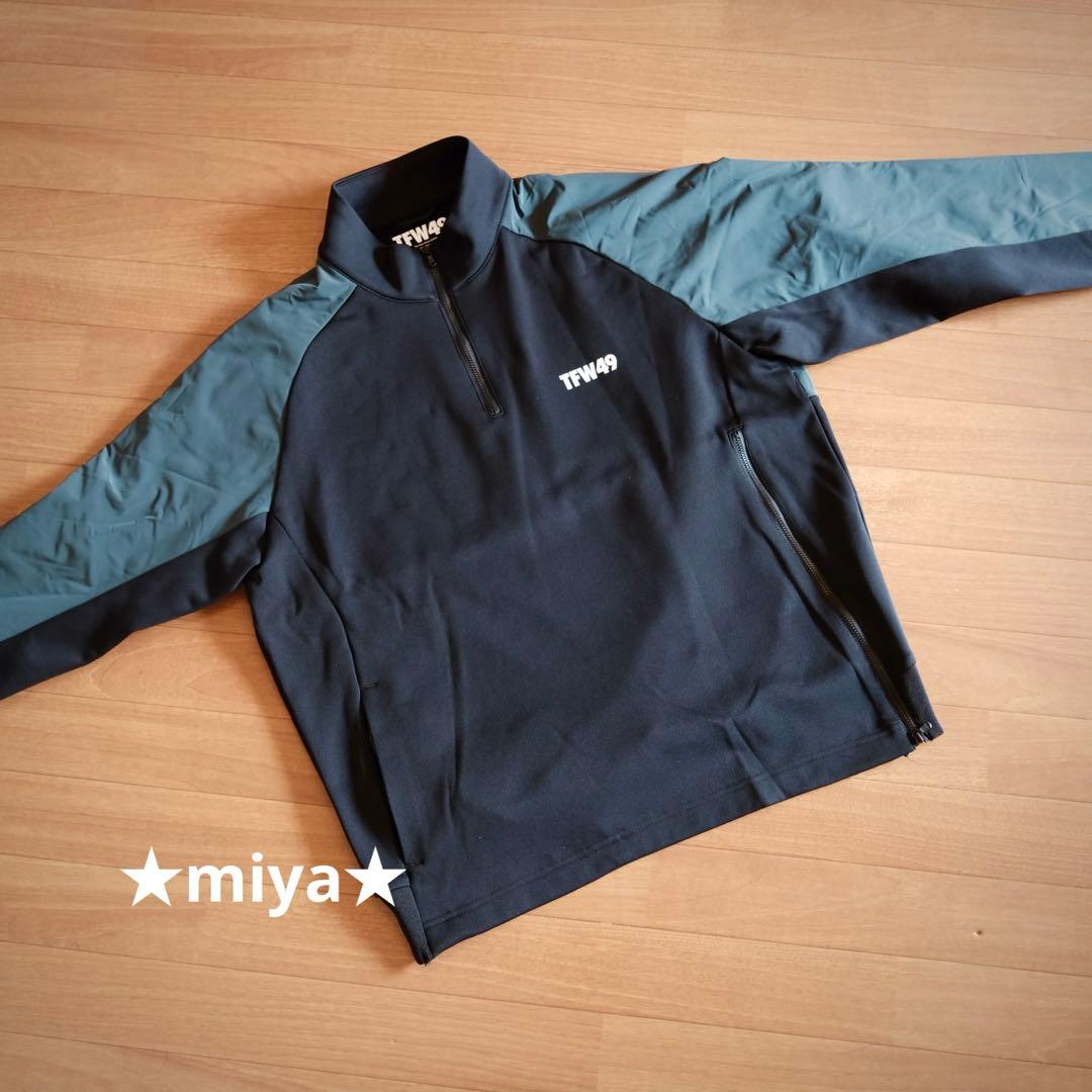 【定価3.9万】TFW49 / COMBINATION HALF ZIP