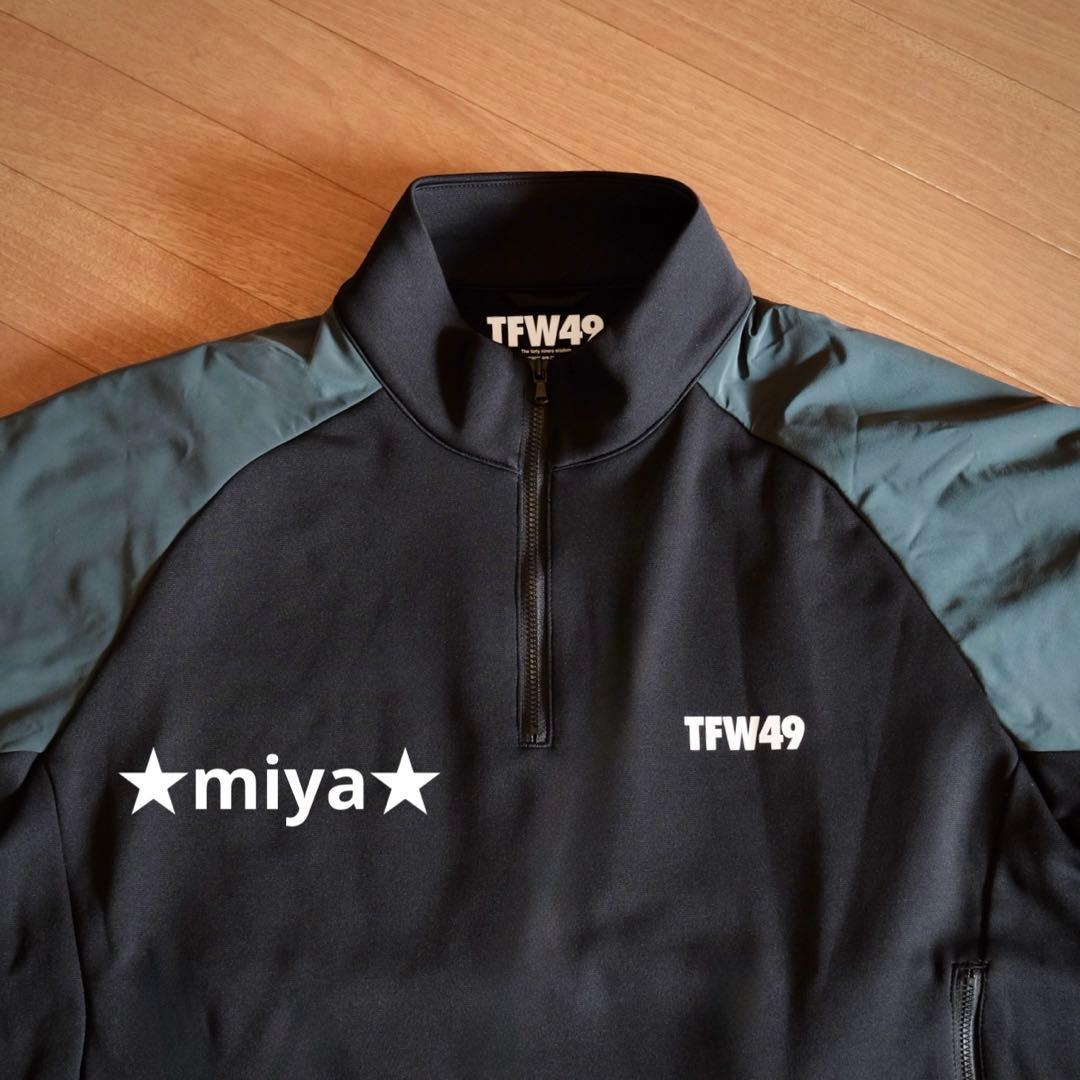 【定価3.9万】TFW49 / COMBINATION HALF ZIP