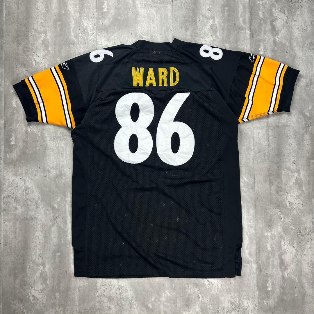 Reebok NFL 全刺繍スティーラーズ アメフトゲームシャツ 50 6550