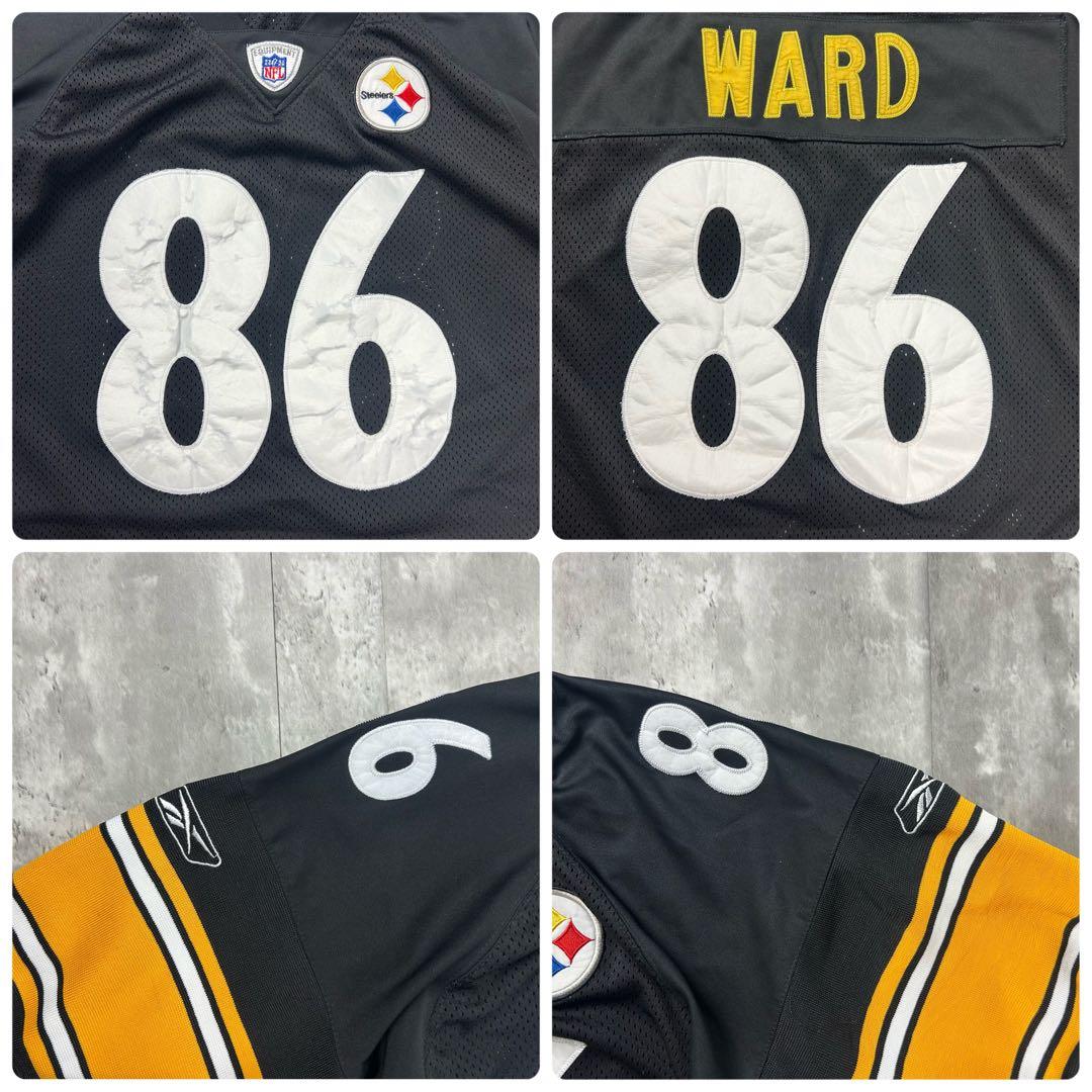 Reebok NFL 全刺繍スティーラーズ アメフトゲームシャツ 50 6550