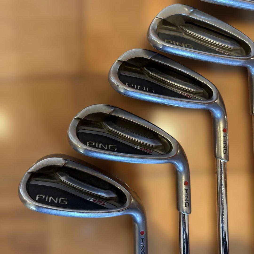 名器 PING G25 アイアン 5〜L 9本 赤 スチール S 週末限定値下げ