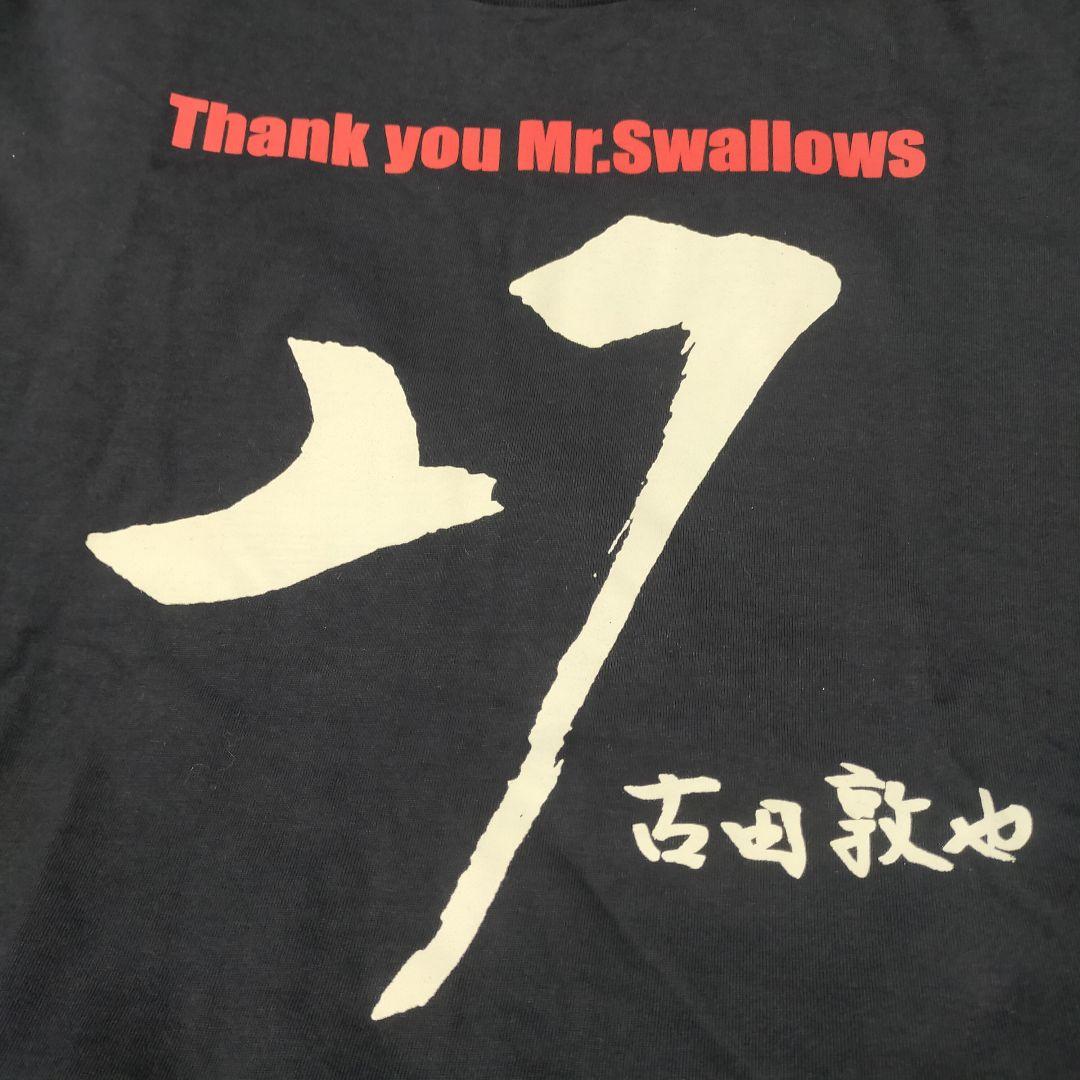 【未着用】 ヤクルトスワローズ 古田敦也 引退記念 Tシャツ Lサイズ