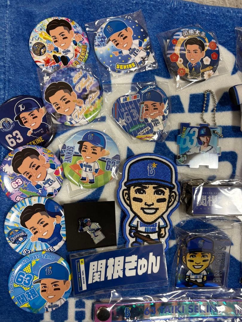 横浜DeNAベイスターズ関根大気選手#63 推しグッズセット
