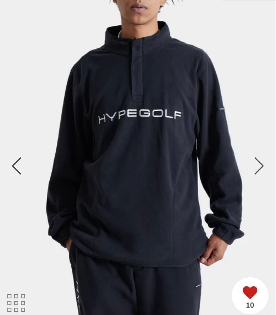 Hypegolf Fleece HalfZip セットアップ　ジャケット　ゴルフ