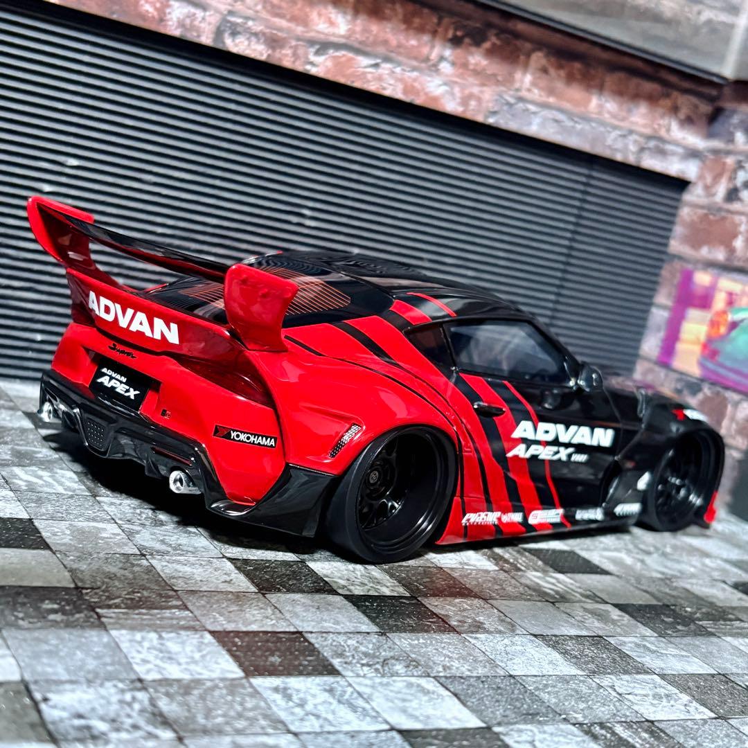 限定999台 1/18 TOP SPEED パンデム GR スープラ ADVAN