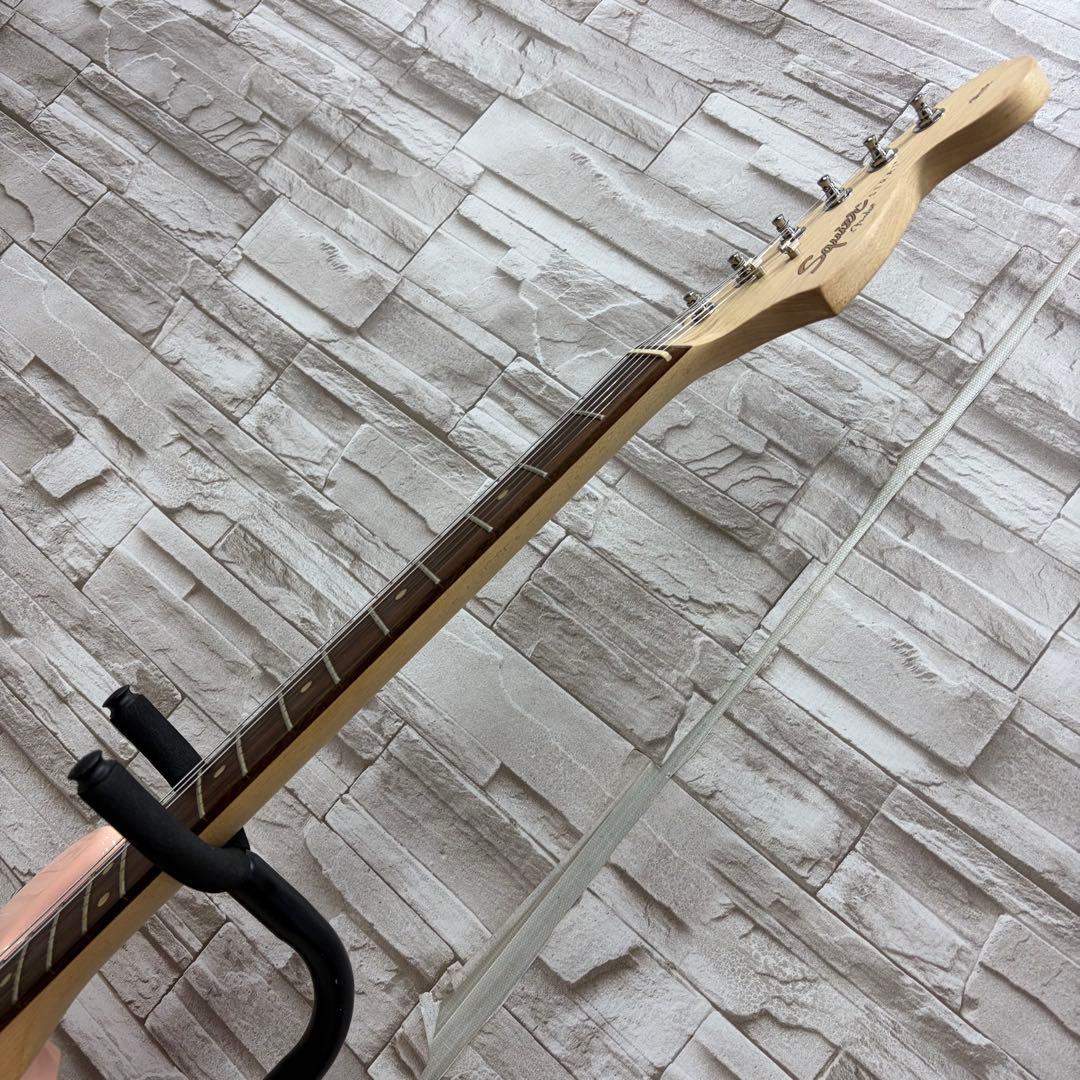 美品 Squier STRATOCASTER 限定カラー シェルピンク