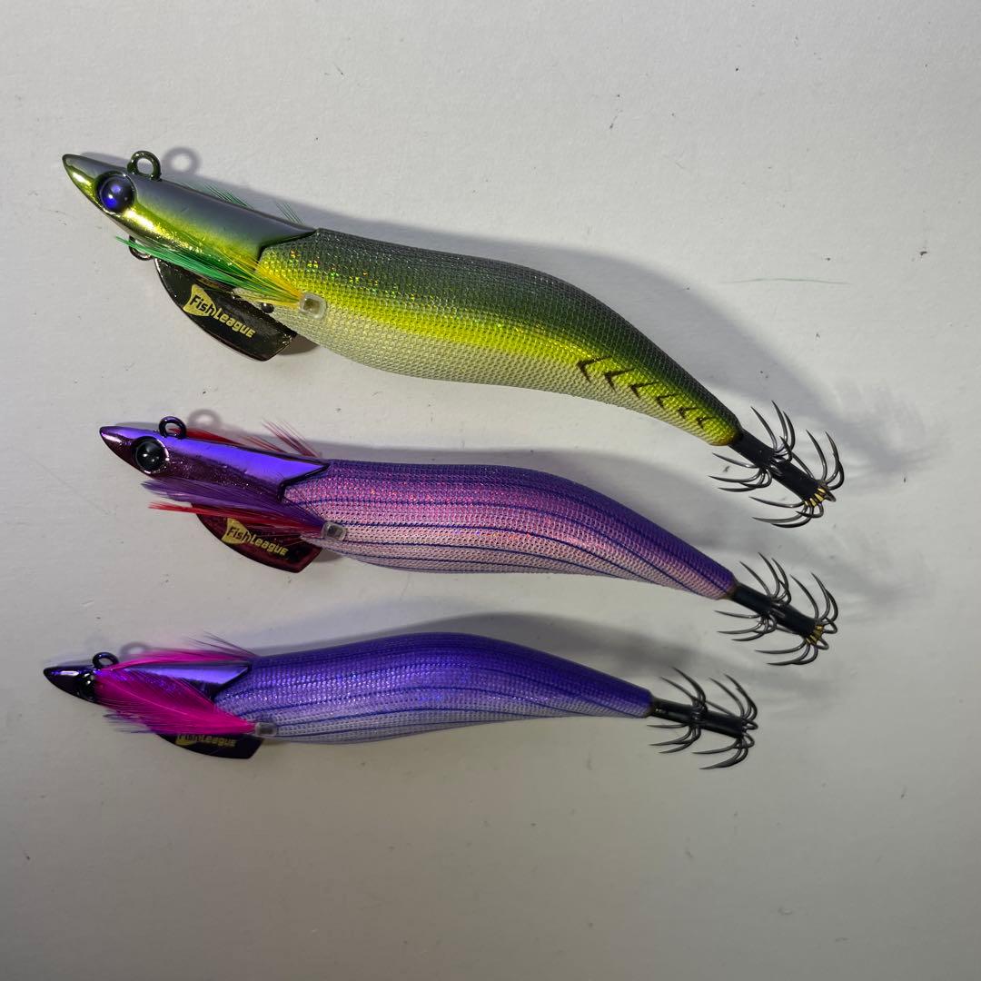 エギリー ダートマックス TR3.5号 30g 爆釣カラー3本セット