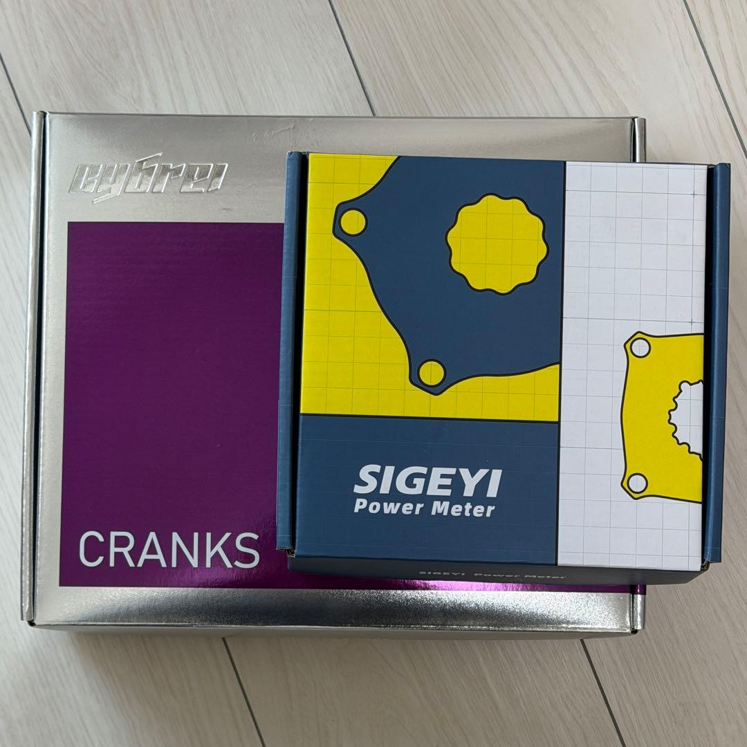 CYBREI カーボンクランク SIGEYIパワーメーターセット 162.5mm