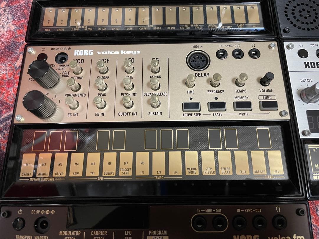 KORG volcaシリーズ ５台セット+SEQUENZスタンド