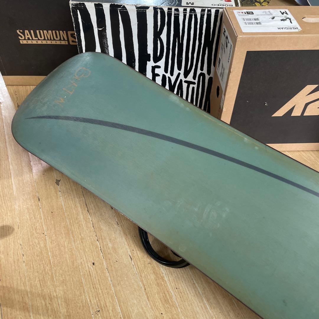 BURTON×FLUX　バートン　フラックス　バインディング付スノーボードセット