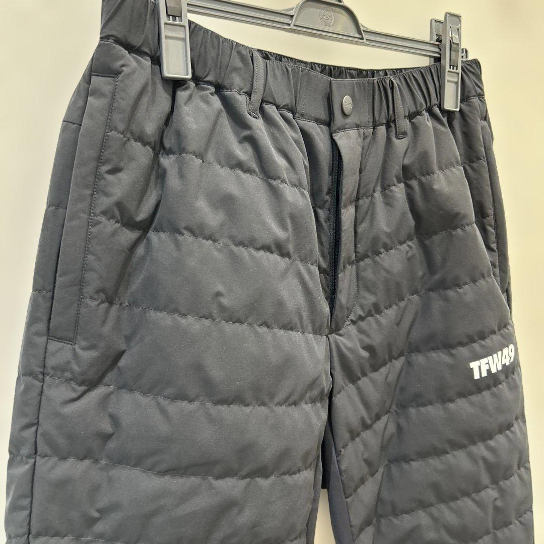 新品❤️TFW49 ブラック キルティングパンツ