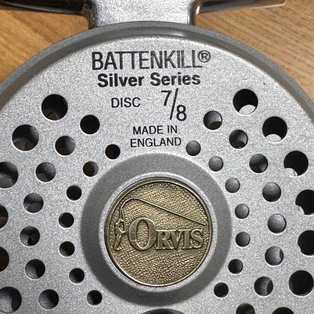 ORVIS BATTENKILL Silver Series 7/8フライリール