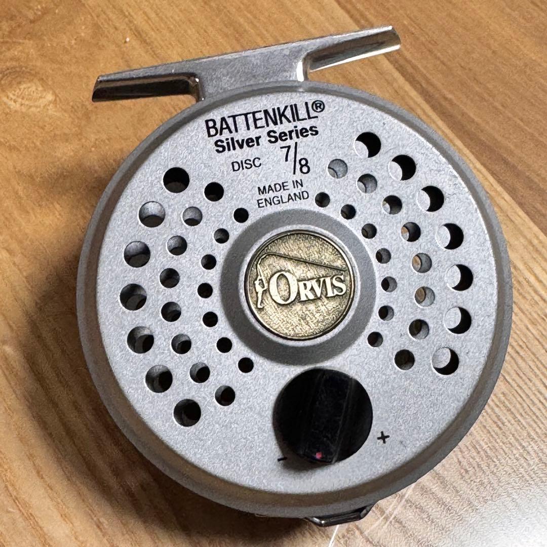 ORVIS BATTENKILL Silver Series 7/8フライリール